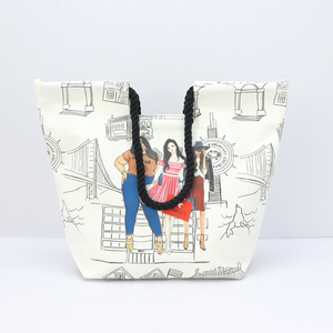 Borse Tote in Tela all'Ingrosso, Misure Piccole, Medie e Grandi, Borse a Spalla Personalizzate con Loghi Stampati su Misura per lo Shopping - Product Image 1