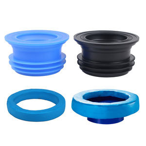 Aogele Toilet Seal Ring Rubber Thickened Flange Odor Proof Raised Drain <b>Pipe</b> Accessory For Toilet Fixing - Product Image 4