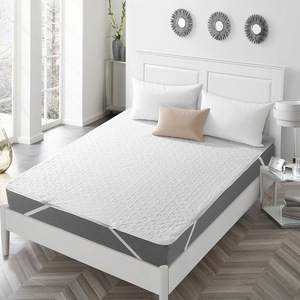 Waterproof Washable All Season Cotton Poly Blend Mattress Protector Pad With Soft Fiber Filling For Adult Toddler Bed Anti Stain - Product Image 5
