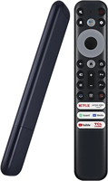Télécommande infrarouge de remplacement RC902V FMR1 compatible avec les téléviseurs TCL 4K HD Smart Android, sans fonction vocale