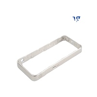 Pièces tournées en alliage d'aluminium usinées CNC pour cadre intermédiaire de téléphone portable, accessoires pour téléphone portable, ISO 9001