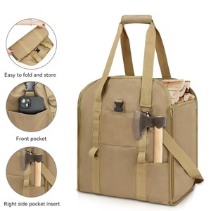 Bolsa para Leñ<span class=keywords><strong>a</strong></span> Resistente y Duradera OEM, Impermeable, de Lona Resistente al Desgaste, para Chimenea Interior y Campamentos al Aire Libre - Product Image 4
