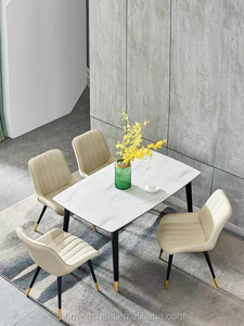 Ý Tưởng Mới Khách Sạn Cổ NỘI THẤT PHÒNG NGỦ Ghế Ăn Cao Lưng Silla Comedor Nordicas Trung Quốc Đệm Ghế Tiệc Hiện Đại - Product Image 6