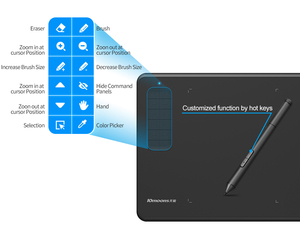 Stock prix usine 10 lunes G12 professionnel 8192 niveau dessin tablette USB graphique Art dessin Pad électronique stylo tablette - Product Image 2