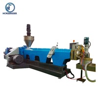 Machine de recyclage de plastique en deux étapes