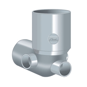 Sifone WC con 3 Connessioni Diametro 100 50 50 50 Lunghezza 24,5 Cm - Product Image 1