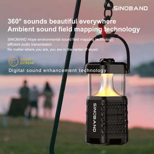 XDOBO Sinoband New Hope 360 grados luz LED 40W graves profundos diente azul 5,3 portátil Retro portátil al aire libre Camping fiesta altavoz - Product Image 3