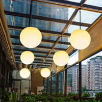 Lustre suspendu LED extérieur en acrylique, étanche, pour jardin, camping, éclairage paysager et de fête