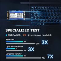 Disque SSD M.2 NGFF 2242 SATA III 128 Go 256 Go M2 SSD 512 Go 1 To 2 To Disque dur à semi-conducteurs