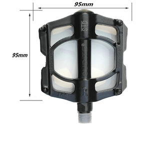 Pédales de vélo de montagne en alliage d'aluminium, double roulement, axe en acier, durables, sans importation - Product Image 3