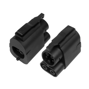 Nouvel adaptateur de charge rapide DC <span class=keywords><strong>Tesla</strong></span> NACS vers CCS1 500A IP65 en cuivre plaqué argent UL94V-0 pour chargeur de véhicule <span class=keywords><strong>électrique</strong></span> - Product Image 1