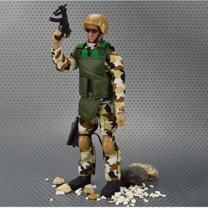 Figurines d'<span class=keywords><strong>action</strong></span> des Forces spéciales pour hommes, soldats de Combat SWAT, soldats jouets avec armes militaires amovibles et accessoires jambes de bras - Product Image 2