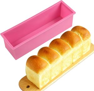 High Quality 1200Ml Rectangle Silicone Soap Mold <b>Wooden</b> <b>Box</b> Eco-Friendly DIY <b>Tool</b> for Soap Cake Making with Opp Bag - Product Image 5