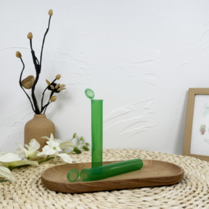 Logotipo personalizado 116mm a prueba de niños Pop Top Cilindro Tubo Vial de plástico colorido - Product Image 3