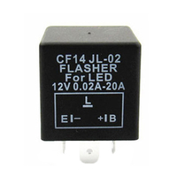Relais de fusible de lampe à LED haute performance 12V 24V pour prise de lumière électrique automobile
