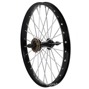 Llantas de Bicicleta para Niños de 12, 14, 16 y 18 Pulgadas, Ruedas Delanteras y Traseras de Acero para Accesorios de Bicicleta Infantil - Product Image 2