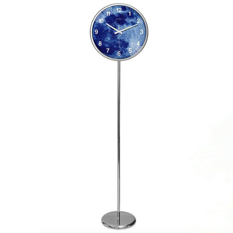 Светящиеся умные напольные часы с голосовым управлением для гостиной