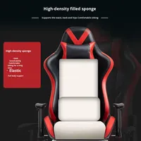 Chaise de bureau pour ordinateur Sloth Brothers pour la maison/le dortoir, chaise de jeu E-Sports inclinable et pivotante avec dossier, modèle 961