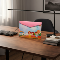 Pochette en plastique PP pour documents, dossier de présentation, enveloppe, impression de logo personnalisée