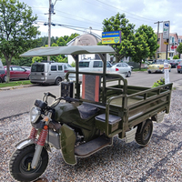 Nuevo estilo 250cc triciclo de pasajeros y carga triciclo motocicleta combustible gasolina tres ruedas motocicleta
