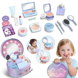 Kit de jeu de simulation EPT, habillage, jeu de rôle, beauté, mode, cosmétiques, <span class=keywords><strong>jouet</strong></span> pour filles, <span class=keywords><strong>maquillage</strong></span>, ensemble pour enfants - Product Image 1