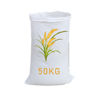 Sac tissé en PP personnalisé imprimé vide de 25 kg, 50 lb, 50 kg, 100 lb pour maïs, céréales, farine, sucre, aliments pour volailles et animaux, à vendre