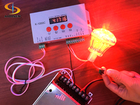 Contrôleur programmable par carte SD K1000C DMX SPI pour éclairage LED RGB à pixels, puissance 2W, durée de vie 50000 heures, éclairage pour parcs d'attractions