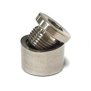 Kit d'écrous et de bouchons de soudure M18×1.5 en acier inoxydable, pièces de modification pour système d'échappement automobile, tailles personnalisées acceptées, vente directe usine - Product Image 1