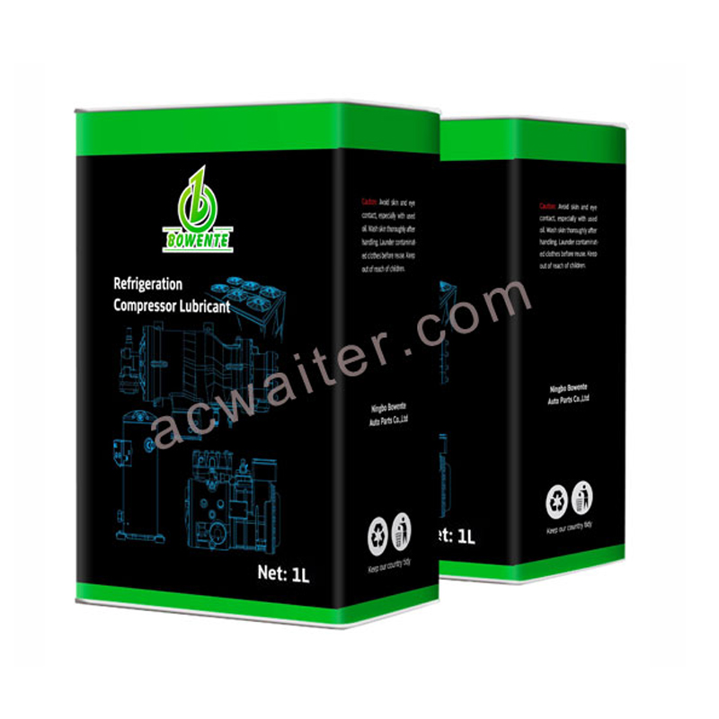 Высококачественное смазочное масло для компрессора, смазочное масло для автомобильного компрессора хладагента, масло для компрессора холодильника POE68