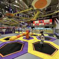 Parc de jeux intérieur commercial pour enfants, centre de divertissement, jeux, équipement d'aire de jeux pour enfants, solutions d'ensembles de jeux souples d'intérieur