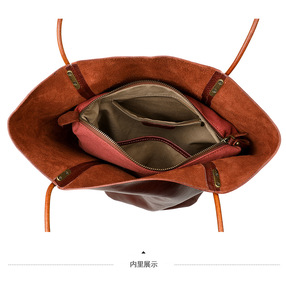Bolsos cruzados de diseñador de moda, bolsos de hombro de cuero genuino de alta calidad, bolsos de mano casuales para mujer - Product Image 6
