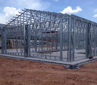 Poulailler préfabriqué à structure en acier | Maison de volaille durable et facile à assembler