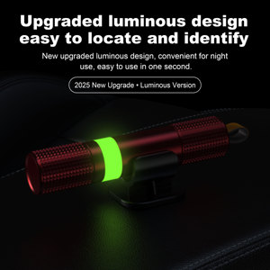 Martello di Sicurezza per Auto e Taglierino per Cinture di Sicurezza, Rompivetro Multifunzione in Lega di Alluminio, Mini Strumento di Emergenza Portatile per Soccorso in Auto - Product Image 5