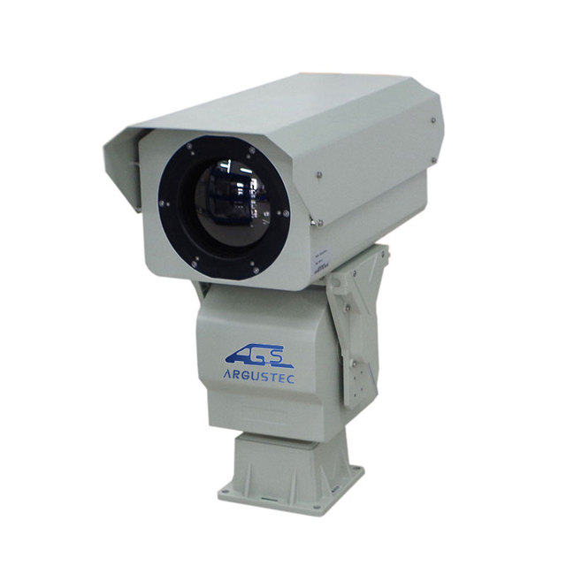 Large Area Coverage 15-20km PTZ Thermal Security Camera Infrared Sensor Uncooled Long Range Remote Control Uncooled Thermal