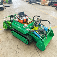 Robot autopropulsé de nettoyage de boues de canalisations sous-marines, robot déboucheur de canalisations combiné sur chenilles pour l'inspection des conduites