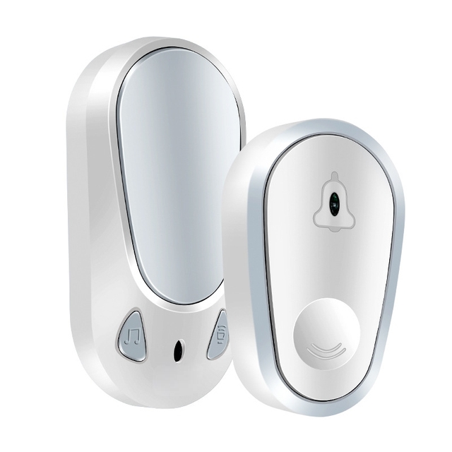 Ultra-long-distance Electronic Remote Control Doorbell Wireless Home Sensor Doorbell One-to-two Elderly Call Button