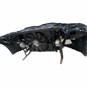 Pare-chocs avant en plastique neuf et d'occasion pour BMW <span class=keywords><strong>M4</strong></span> G82 <span class=keywords><strong>LCI</strong></span> avec radiateur et grande plaque de protection arrière - Remplacement de pare-chocs de voiture - Product Image 5