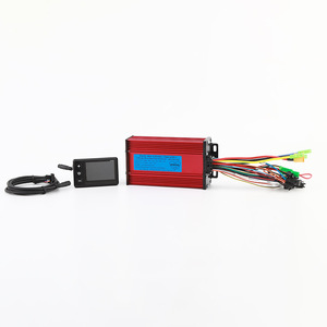 Kit WXGN201 rouge à 12 tubes, écran couleur WXGN201 + kit contrôleur 12 tubes, 36V/48V/60V/72V, 1000W universel pour vélo électrique L889 - Product Image 3