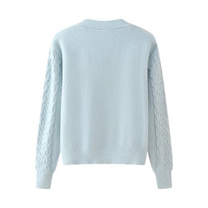 Women's Knit <b>Cardigan</b> Loose Fit Single Breasted Anti-Pilling Spring Autumn Wear - Product Image 5