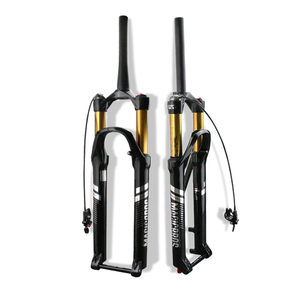 Fourche avant de vélo de montagne MAGICBROS OEM 15*110mm en alliage de magnésium, <span class=keywords><strong>suspension</strong></span> pneumatique, débattement de 100-140mm, compatible avec frein à disque, 27,5-29 pouces - Product Image 3