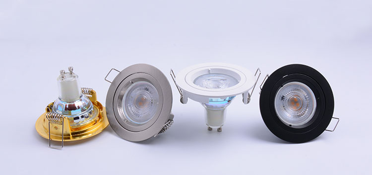 Golden Fixed Recessed Downlights 70mm Cut Out 2 Year Warranty