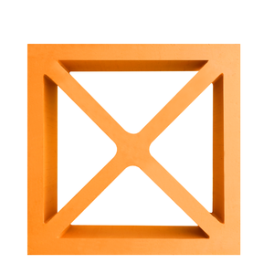 Carreau d'écran croisé Carreaux de haute qualité pour l'extérieur Terre cuite rouge légère Service personnalisé Fabricant traditionnel du Vietnam - Product Image 1