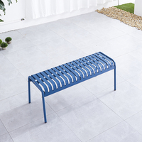 Établi de jardin en alliage d'aluminium, chaise et table à manger, 2 pièces, sans rouille, entièrement en alliage d'aluminium, amovible