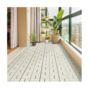 Baldosas de Jardín de Lujo para Exteriores, de 20 mm, con Sistema de Clic, Ecológicas, de Plástico, Fáciles de Instalar, Resistentes al Agua, para Terrazas - Product Image 1