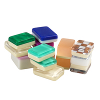 4-Layer Custom Color Acrylic Mahjong Tile 160 Buah Ubin Mahjong Amerika untuk Klub Mahjong