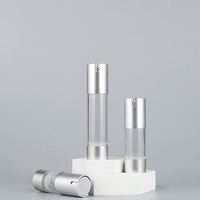 Prix d'approvisionnement d'usine de luxe Pp 30ml 60ml pompe emballage cosmétique bouteille sans air