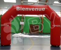 Arche de bienvenue gonflable très vendue, arche de ballons gonflables colorée pour événements festifs