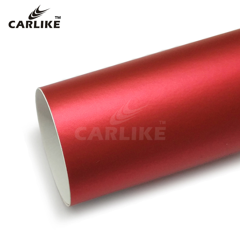 CARLIKE CL-CM-06 хром матовый красный долговечность 5 лет пленка для автомобиля
