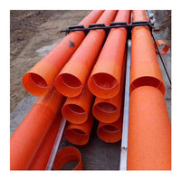 Tubería MPP Flexible y Duradera de Alta Presión para Aislamiento Eléctrico, Protección de Cables de Energía y Drenaje por Fusión a Tope