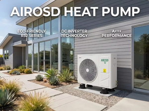 Bomba de Calor de Aire a Aire con Inversor de CC R32 AIROSD T3 en Condiciones de Funcionamiento para Oriente Medio 52 ° Sistema de Calefacción, Refrigeración y Agua Caliente Sanitaria (AHU) para Ambientes Tropicales con Temperaturas Altas - Product Image 2